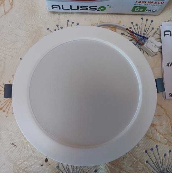 НОВИ! LED лунички за вграждане, 175мм, 15W, 6 бр/к-кт