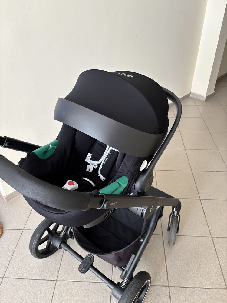 Бебешка количка Cybex Balios S Lux 3в1 черна
