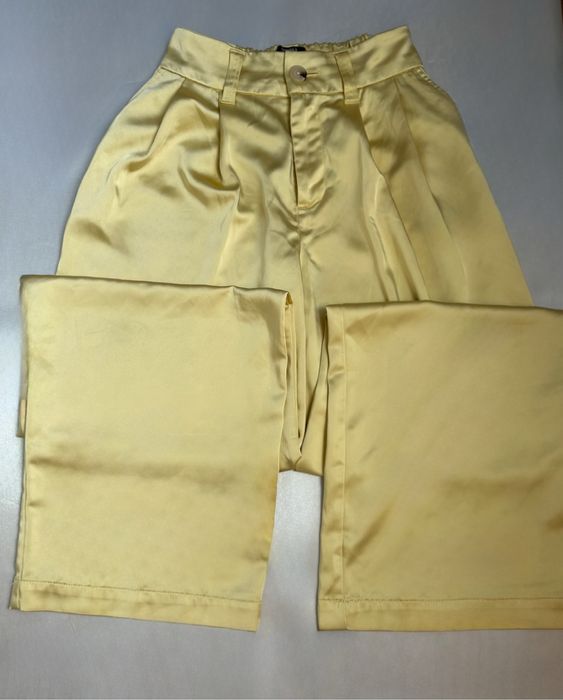 Bershka Дамски сатенен панталон