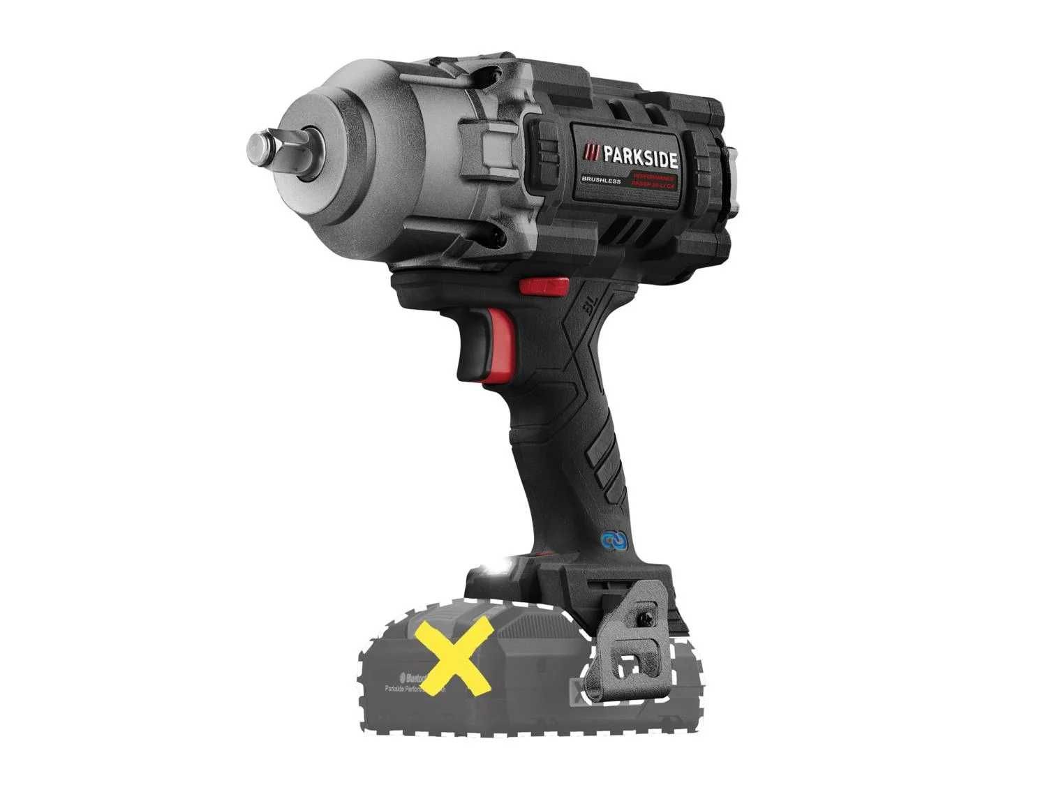 Bormasina impact PARKSIDE PERFORMANCE 20V pistol roti fileta