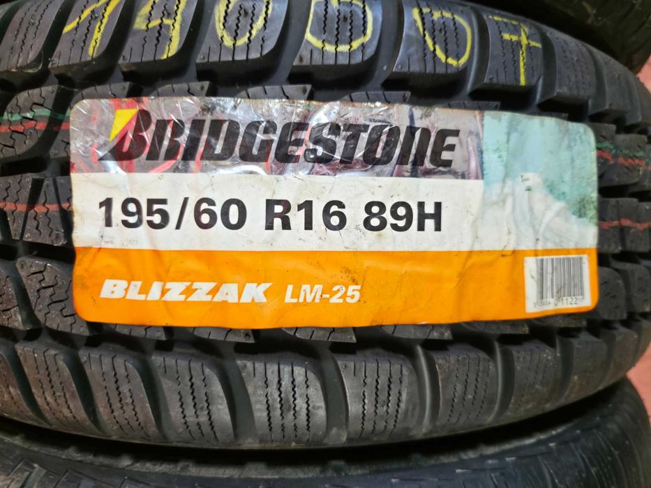 Anvelope de IARNA - 195/60/16 - BRIDGESTONE - NOI - DOT 2011 !