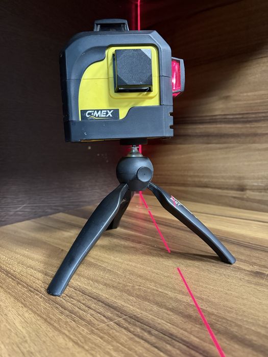 Линеен лазерен нивелир CIMEX SL3D / 3D - 12 лъча, 360 градуса