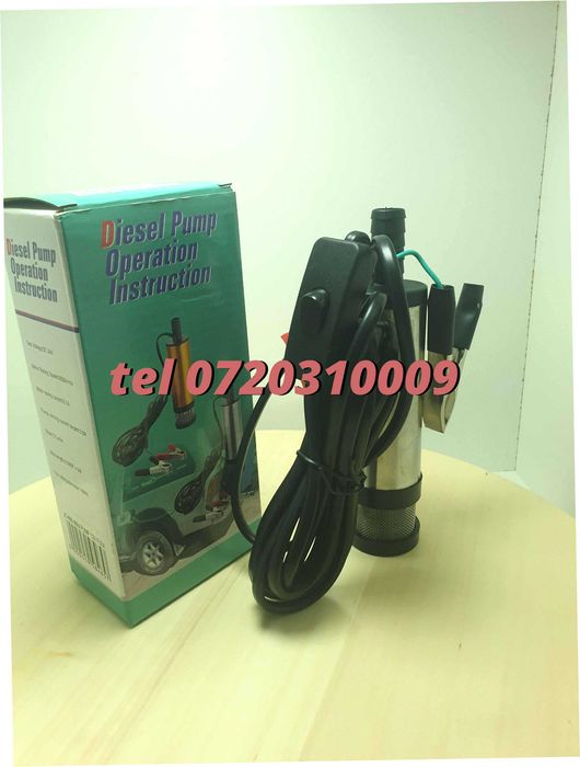 Pompa Submersibila 12v Evacuare Apa Barci 38mm 12 Litri Per Minut