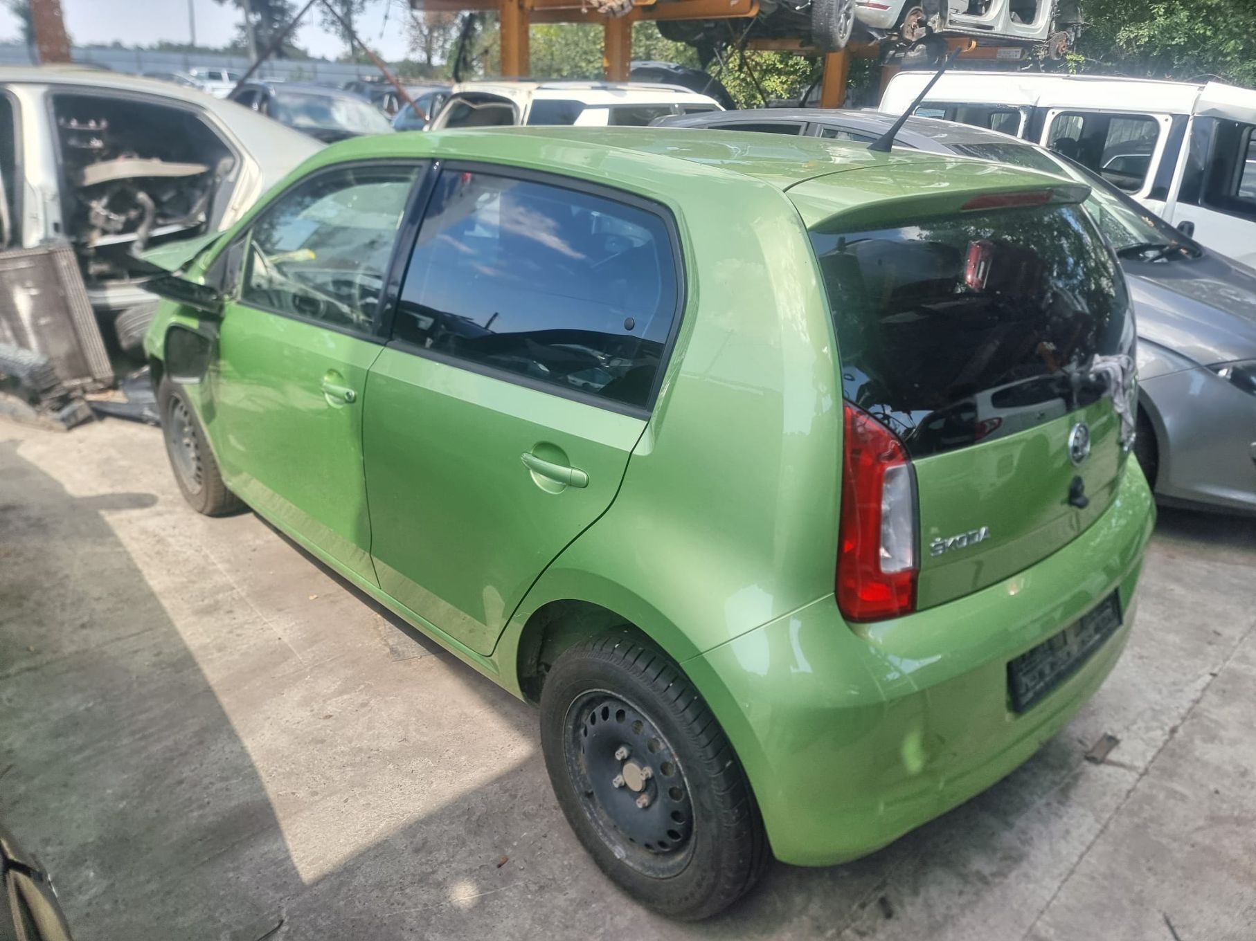 Portiera stânga spate Skoda Citigo 1 [2011 - 2017] 1.0 benzina CHYA