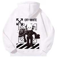 Висококачествен суитшър Off-White x Kaws