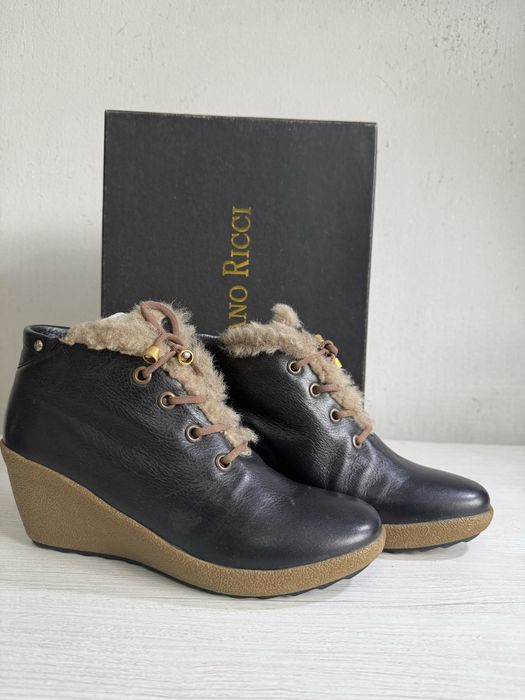 Ботинки натуральная кожа,мех.