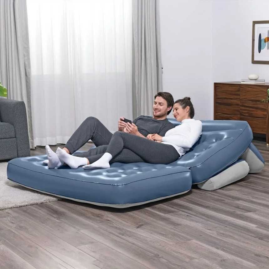 Диван надувной-188x152x64 см Bestway-75073 Доставка насос бесплатно