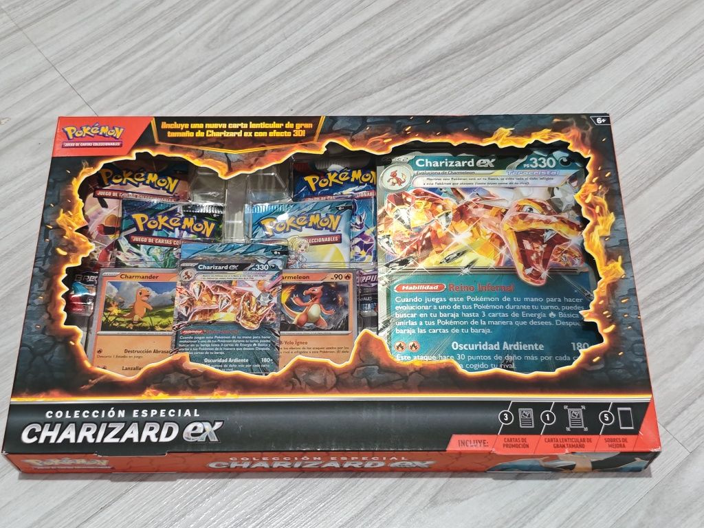 Pokémon TCG – Charizard ex Special Collection (испанска версия)