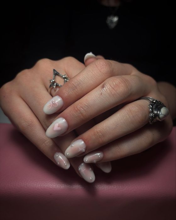 Unghii cu gel si semi