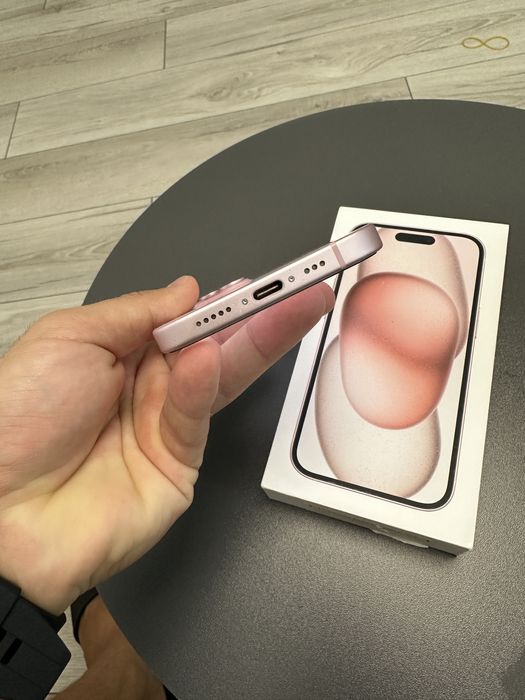Iphone 15 Pink 86% baterie garantie Emag 128GB