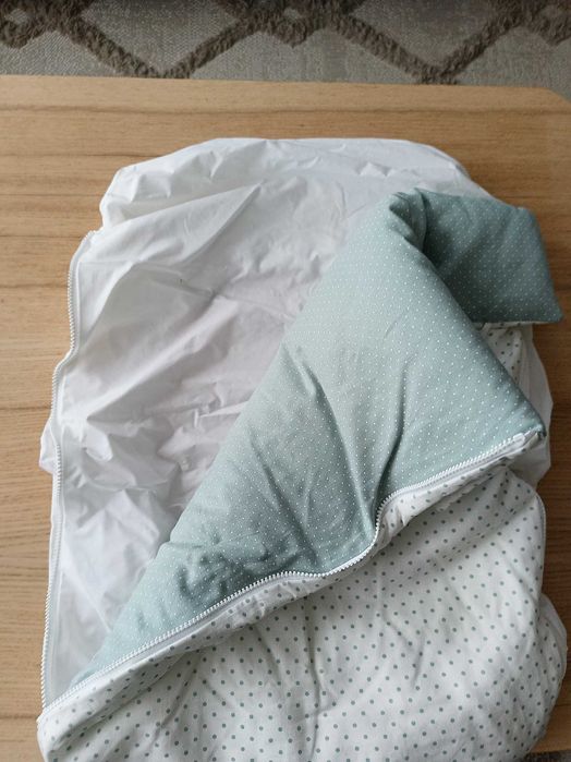 Plapumă cu cearceaf pătuț mic MICUNA