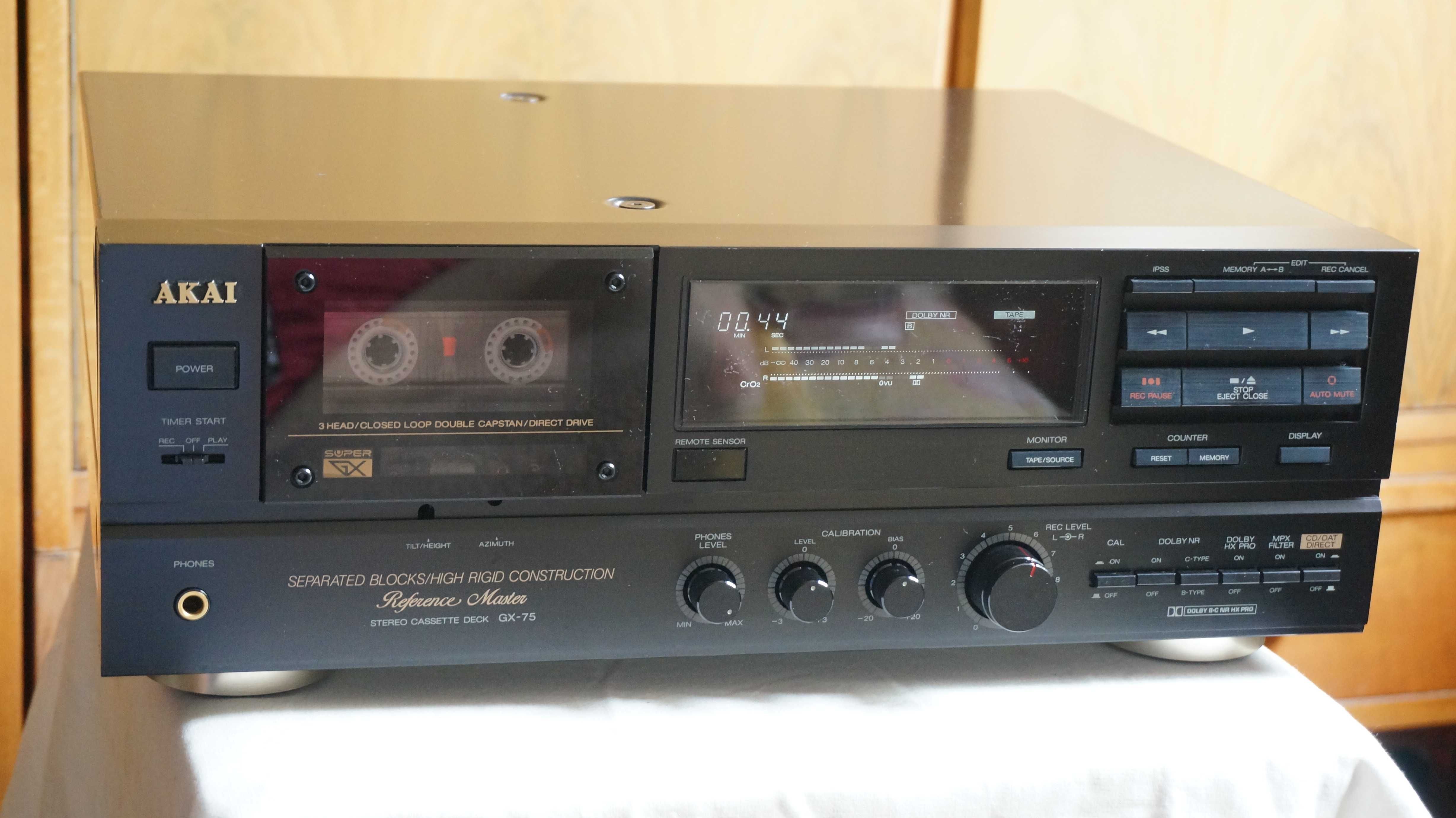 Casetofon deck AKAI GX75