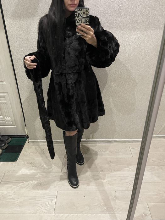 Норковая шуба премиум класса blackglama 42-44 р