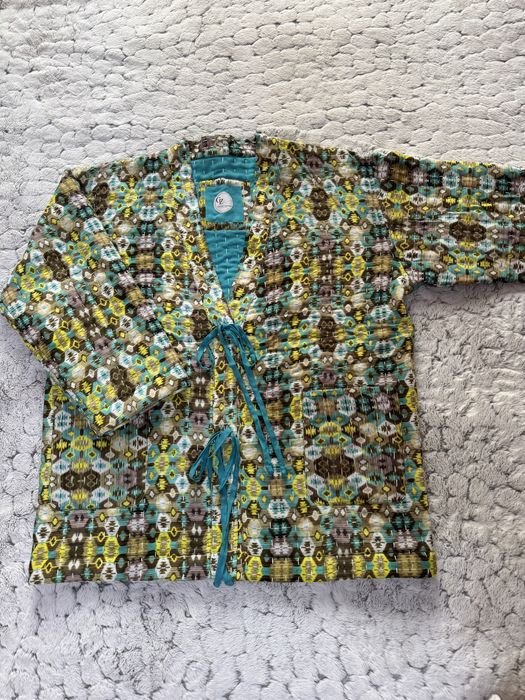 Теплый чапанчик в этническом стиле