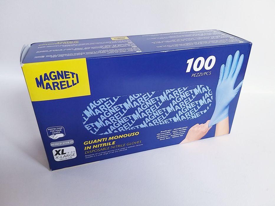 Усилени нитрилни ръкавици MAGNETI MARELLI Сини, L и XL размер