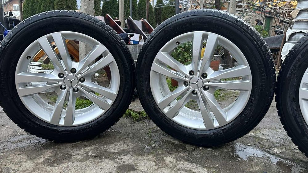 Джанти с зимни гуми за мерцедес 19