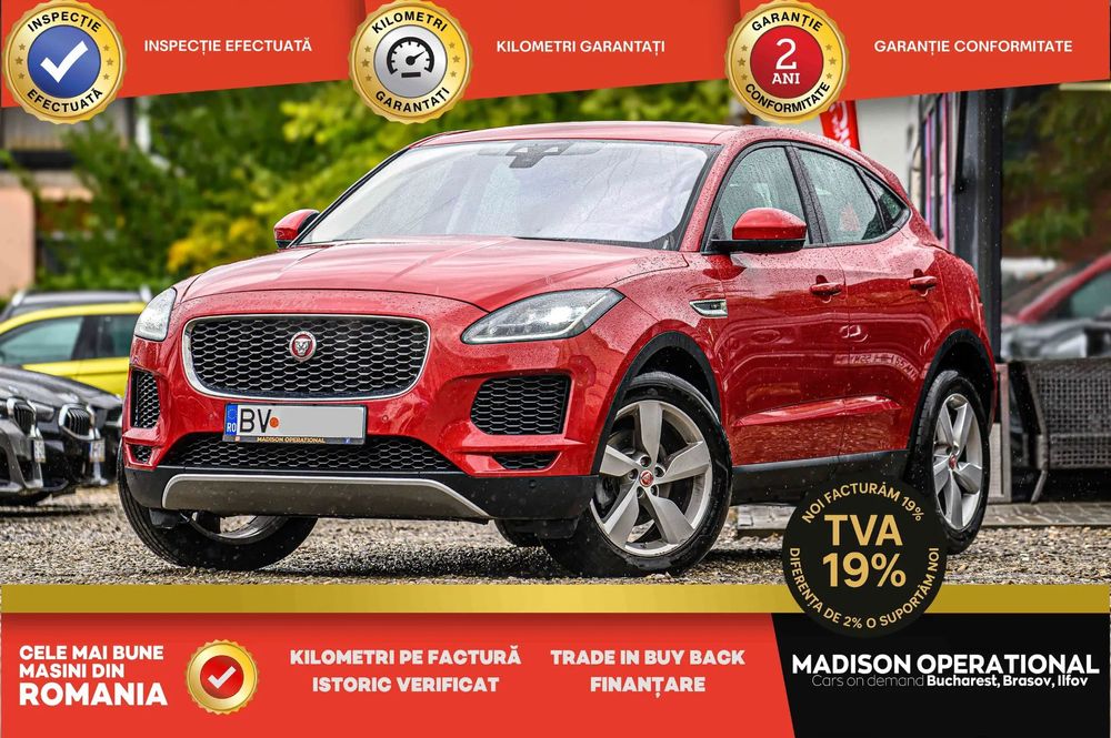 Jaguar E-Pace 15.661e+TVA  4x4 Piele alba scaune electrice