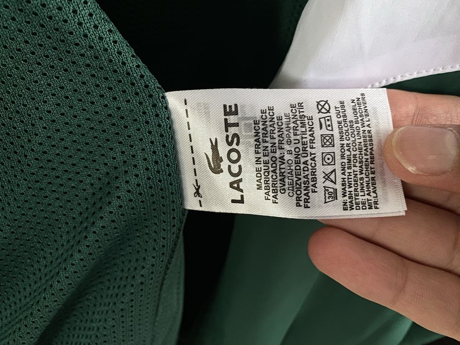Lacoste tracksuit verde