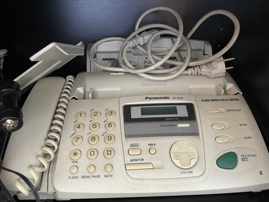 Panasonic KX-FA55A telefon fax ca nou/Nou Sigilat ink film rezerva