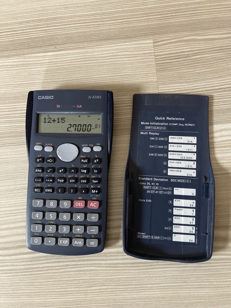 Calculator casio cu functii trigonometrice