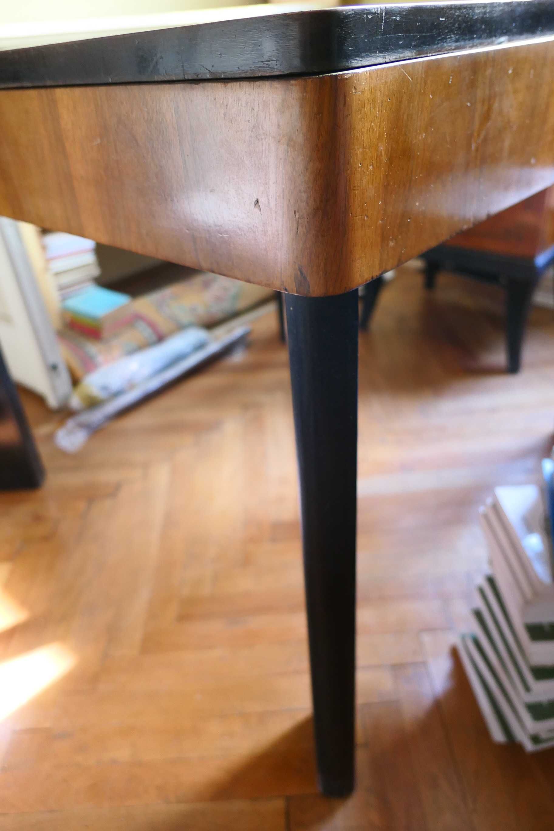 Bufet Lemn Masiv Art Deco 3 Usi 3 Sertare Ornamente 180cm Colectie