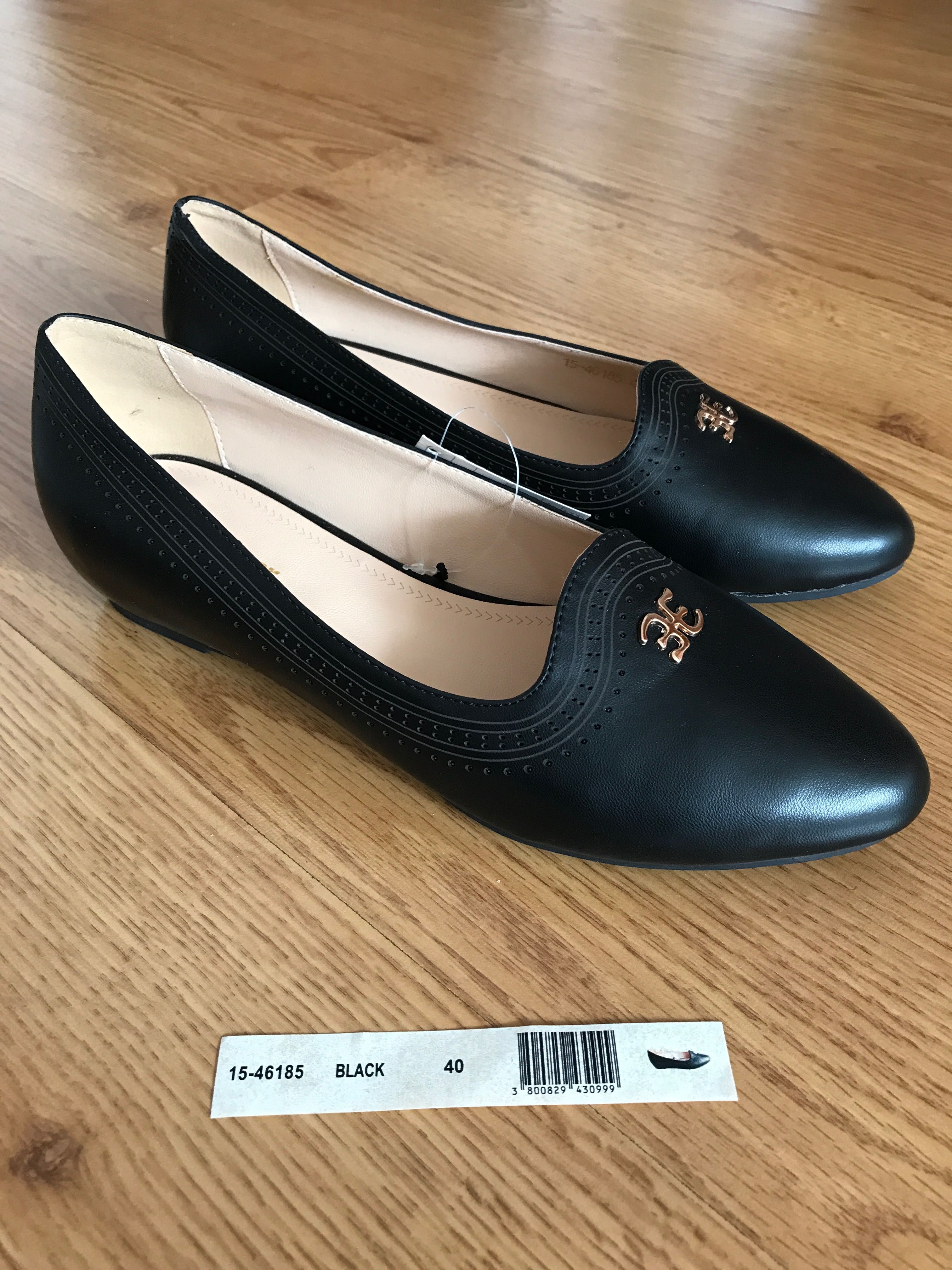 Pantofi balerini eleganti - BLACK (40) MatStar