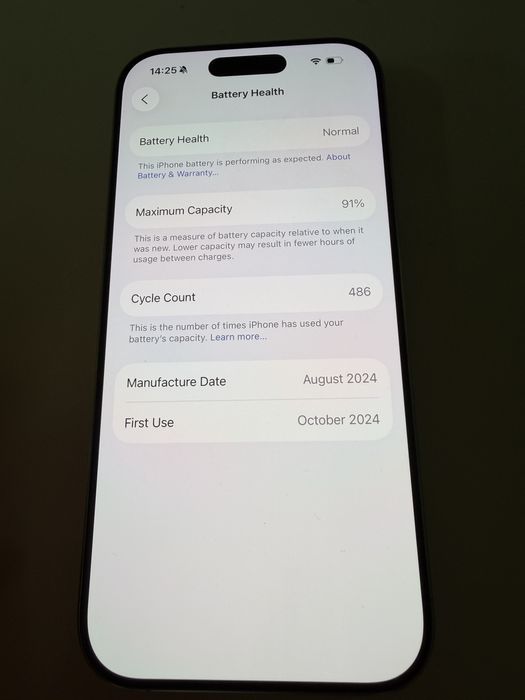 Iphone 16 pro / 128GB E-SIM