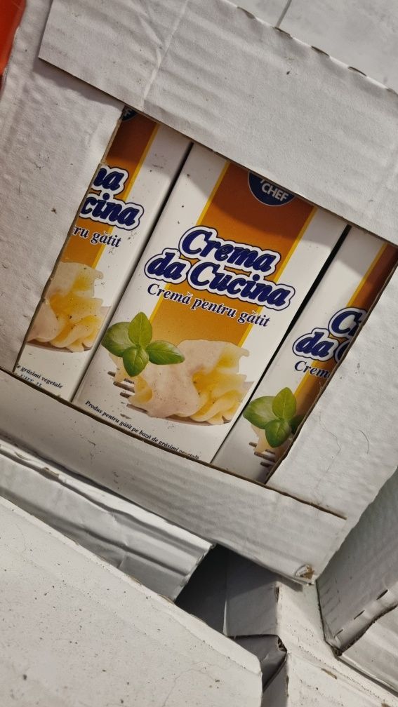 Ulei palmier + smântână de gatit