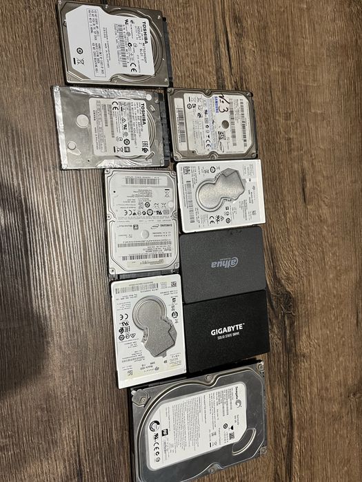 Продам ЖД ССД диски разных объемов