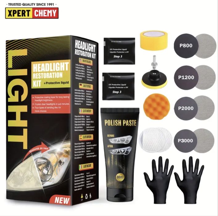 Kit polish faruri