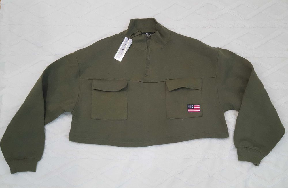 Дамска блуза в милитъри стил