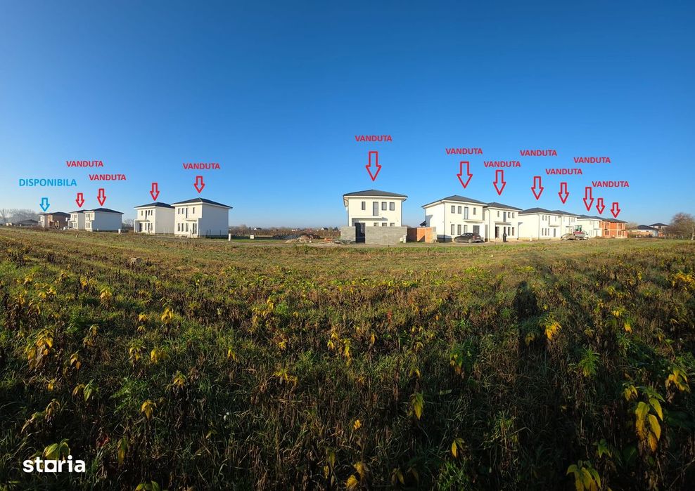 Ultimele 2 case disponibile ! Cartier case noi Martinesti ! 90 mp !