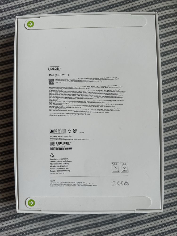 vand tableta ipad sigilata
