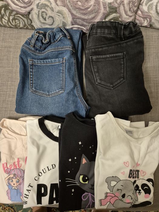 Продам вещи на девочку на рост 134-140 см за 10.000 тенге за все.