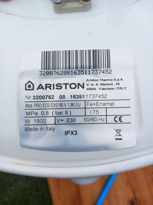 Boiler electric Ariston
