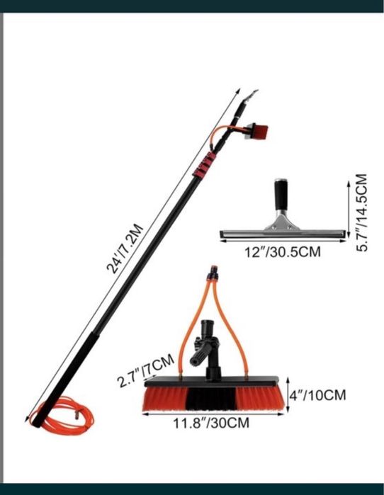 OFERTA perie + prelungitor spalat panouri solare fotovoltaice telescop