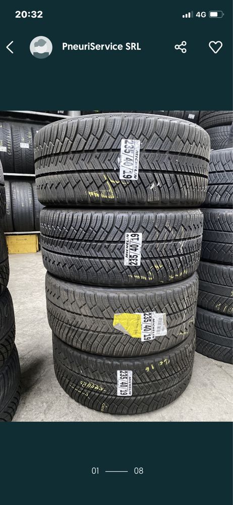 235/40/19 Michelin M+S