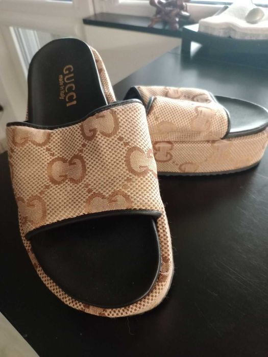 Дамски летни Чехли ГУЧИ чисто нови