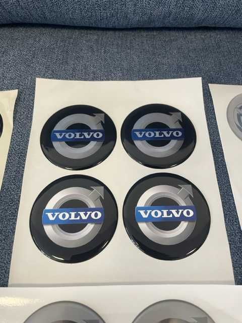 Стикери Емблеми за Капачки Джанти Тасове Лепенки MAZDA VOLVO SKODA 6см