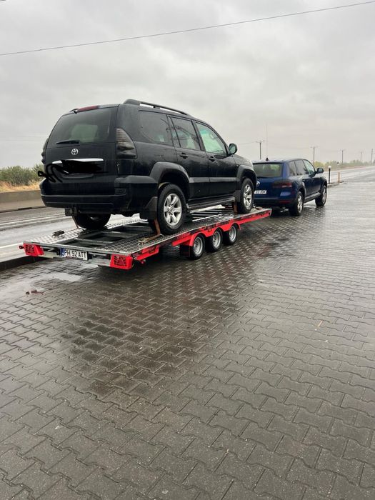 Tractari auto . Platforma  5 m .