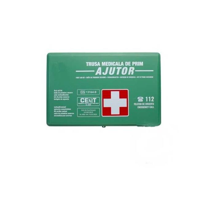 Kit siguranta auto rutiera Trusa Medicala,2x Triunghiuri,Stingator