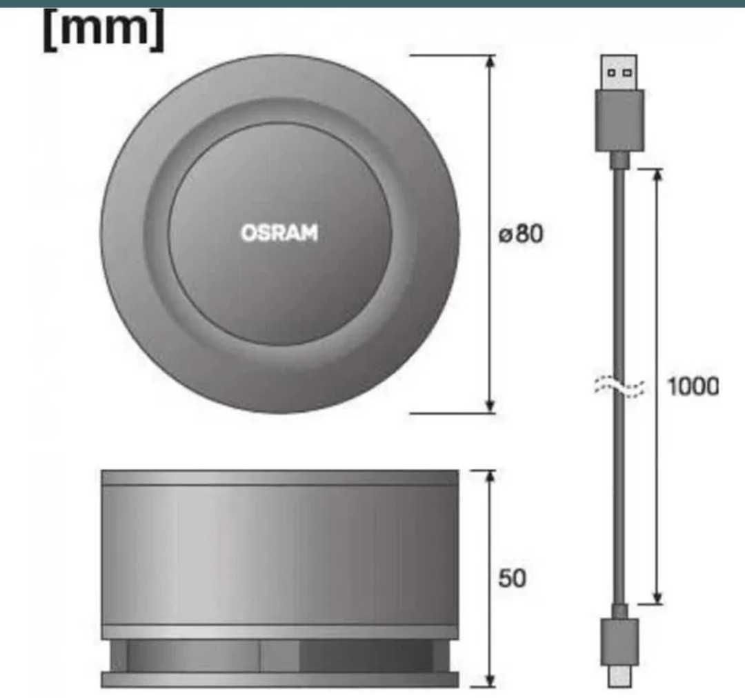 OSRAM филтър (йонизатор) за въздух за кола Airzing Mini USB