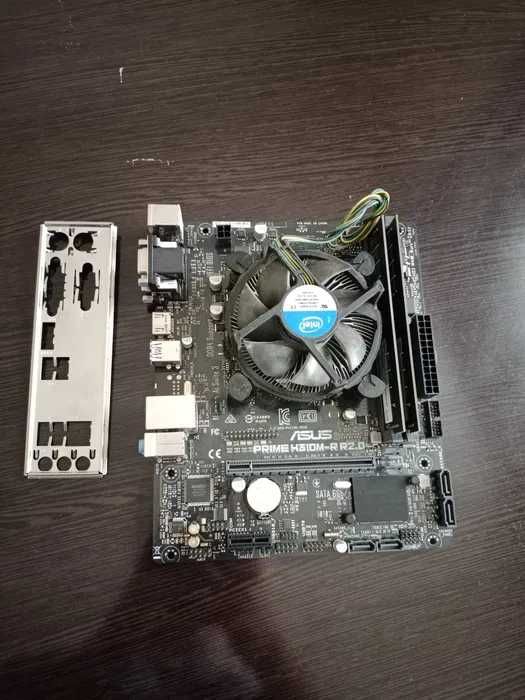 Продам комплект і3 7100 + Asus Prime H310 + 8gb ram.