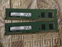 Продам модули DDR4 Samsung 4GB + 4ГБ