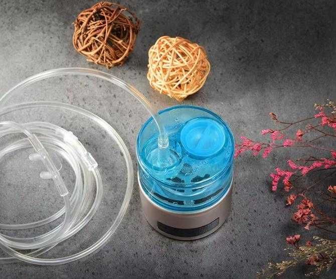 Водородна Бутилка за Алкална Вода Йон Генератор Кислородно Вдишване