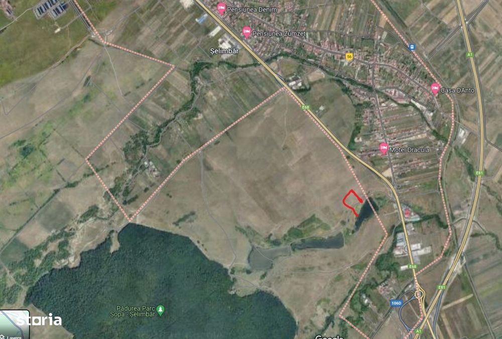 PRET SPECIAL PANA LA 1 DECEMBRIE:  79000EURO! 4500mp, Selimbar, cu 65m