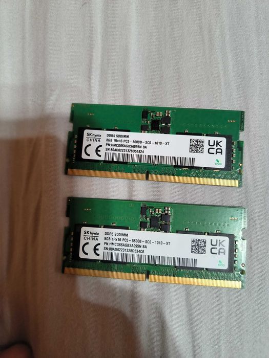 Vand rami laptop 2x8gb ddr5 5600mhz