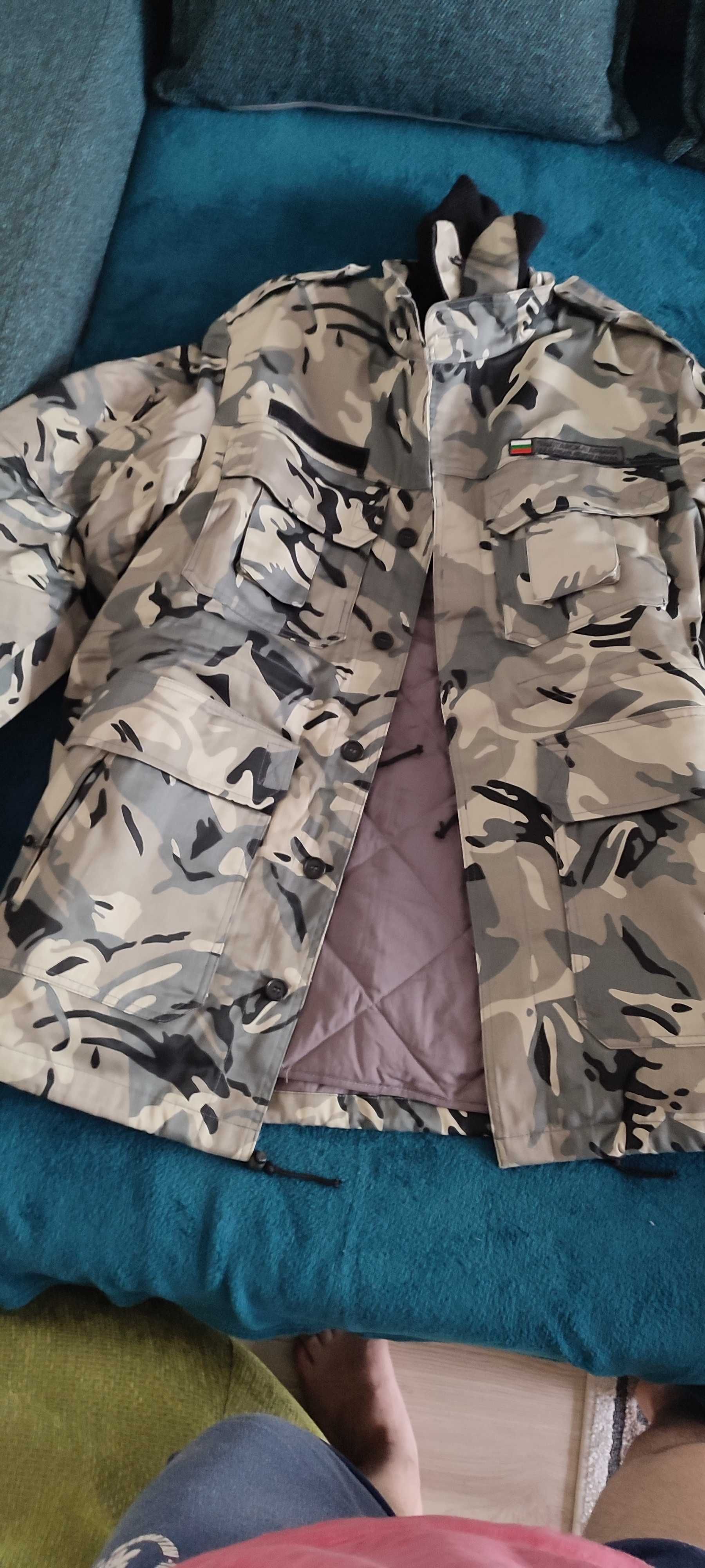 Военна шуба с подплата