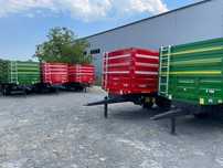 Remorca agricola - Remorca pentru cereale 8 - 10 tone TANDEM
