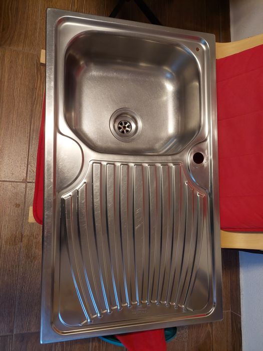 Chiuveta bucătărie Franke 87x50x17 + baterie Mondia + racorduri inox